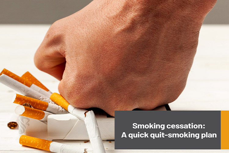 Smoking cessation: A quick quit-smoking plan