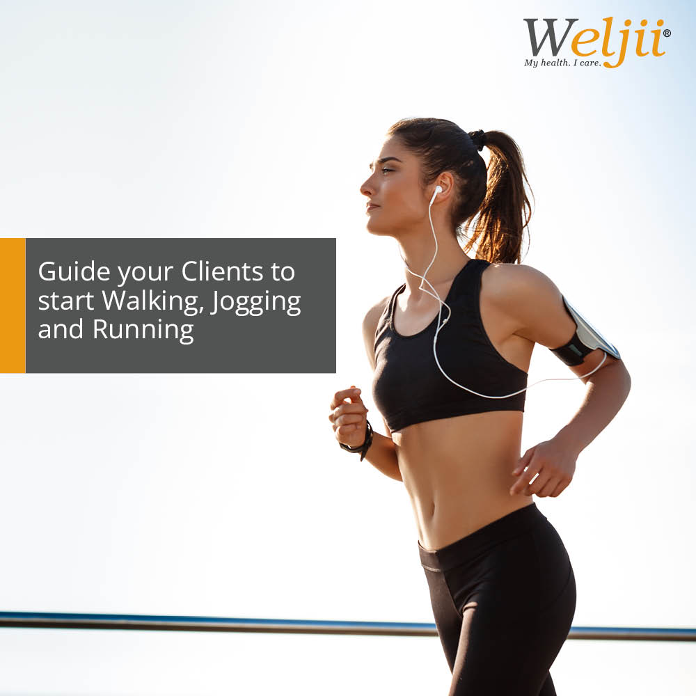 Guide your Clients to Walk, Jog, and Exercise